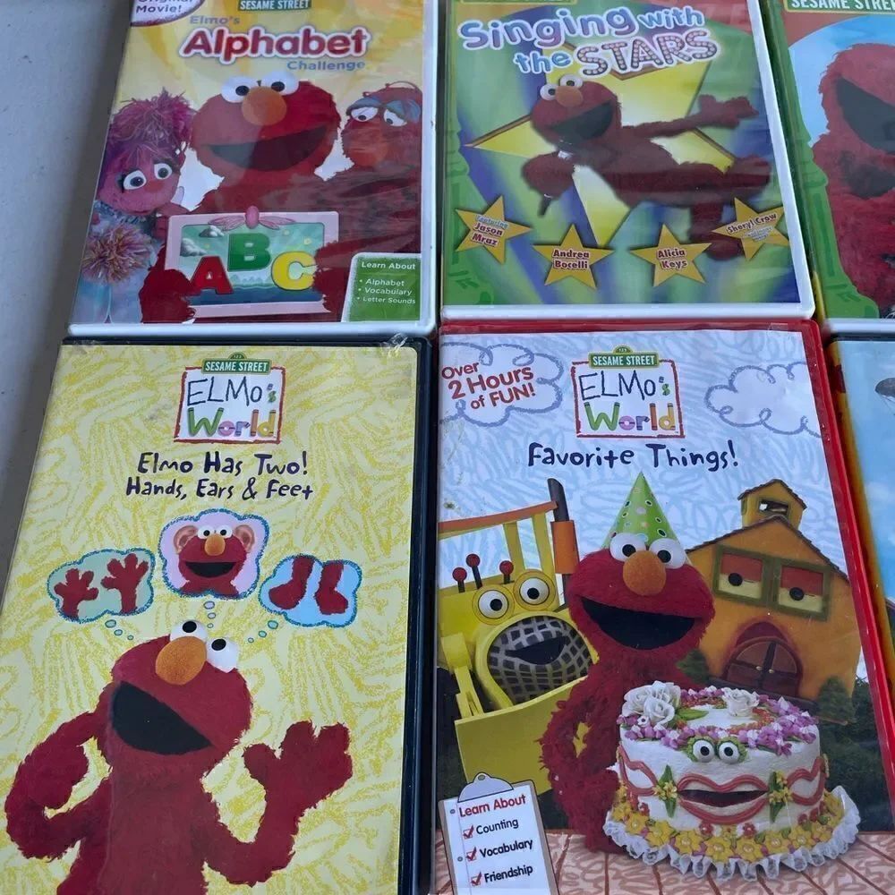11 Sesame Street DVD’s and Book - Picture 4 of 7